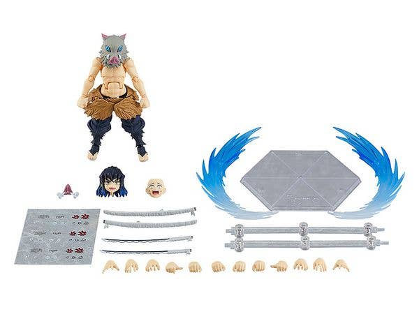 figma Inosuke Hashibira DX Edition (Demon Slayer: Kimetsu no Yaiba)