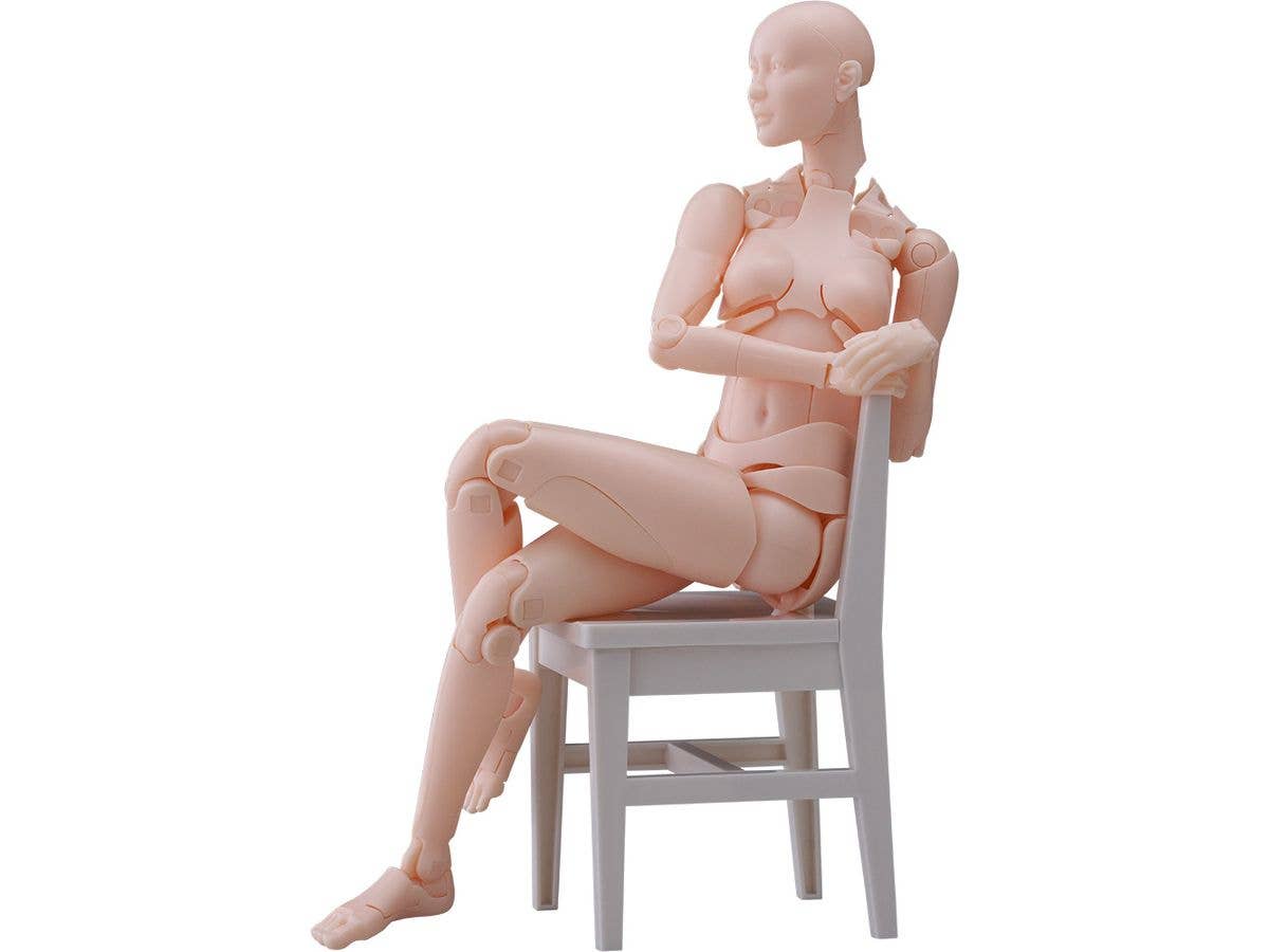 Nishimura Style Drawing Doll Olive Flesh