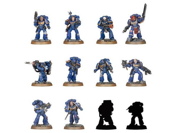 Warhammer 40,000: Space Marine Heroes Series #1: 1Box (24pcs)