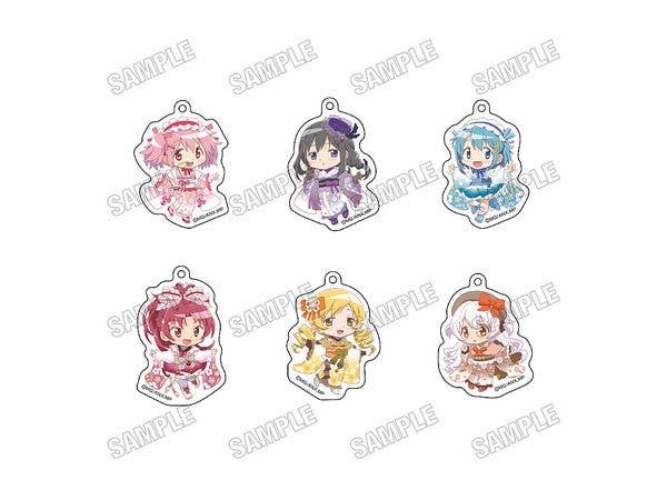 Puella Magi Madoka Magica the Movie (Walpurgisnacht: Rising): Acrylic Keychain Collection (Featuring New Illustrations) 1Box 6pcs