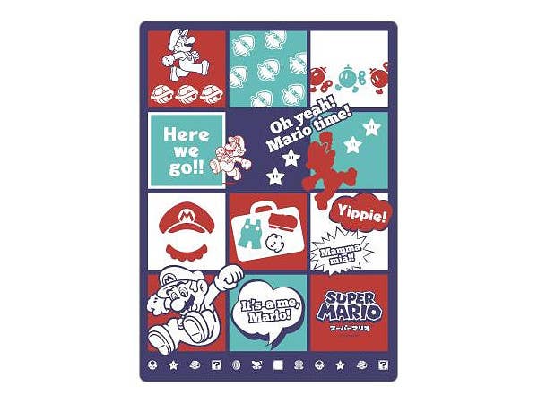 Super Mario Simple D Plastic Sheet DUS-200 MSD