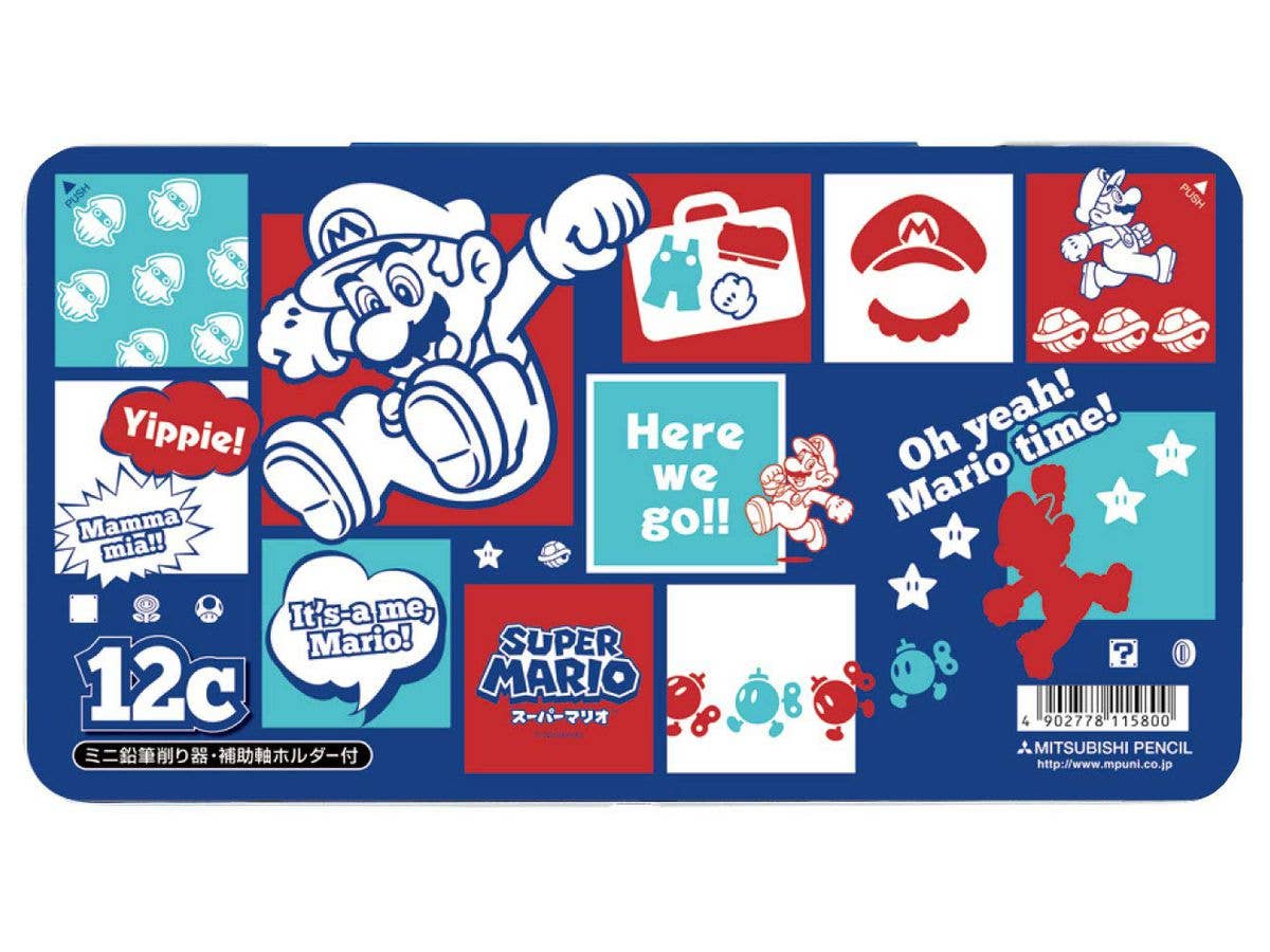 Super Mario Simple D Colored Pencil 890 12C MSD 413