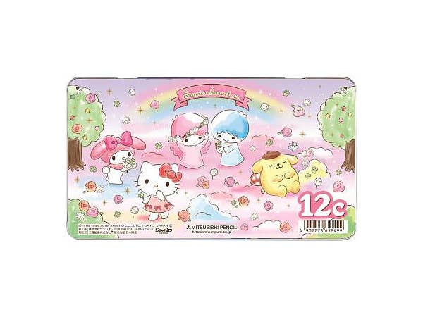 Sanrio M Colored Pencil 880 SRM 419 (12 Colors)