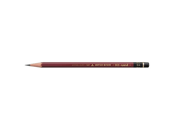 Mitsubishi Pencil High Uni 5H (1Box 12pcs)
