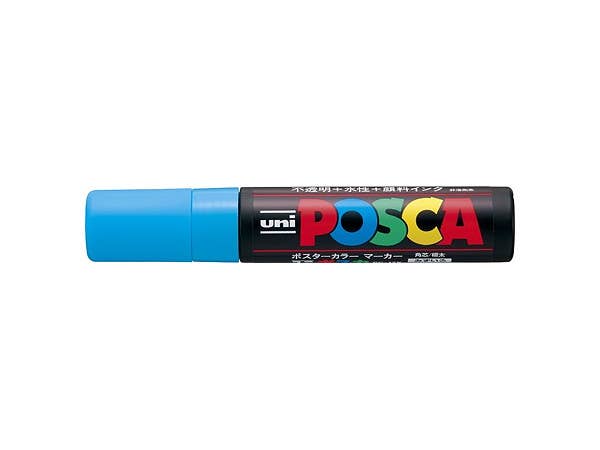 POSCA Thick Bold Square Light Blue