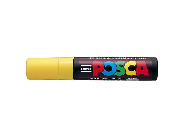 POSCA Thick Bold Square Yellow