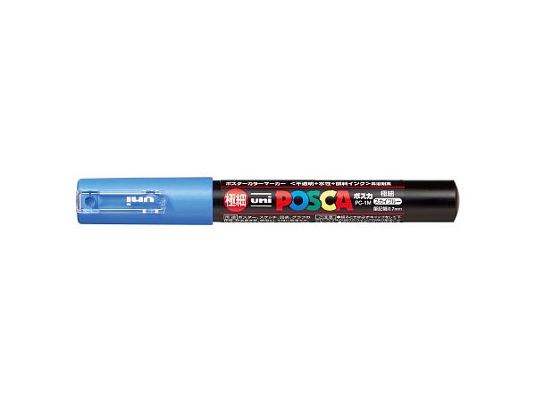 Aqueous Felt-tip Pen Posca Natural Color Fine Sky Blue