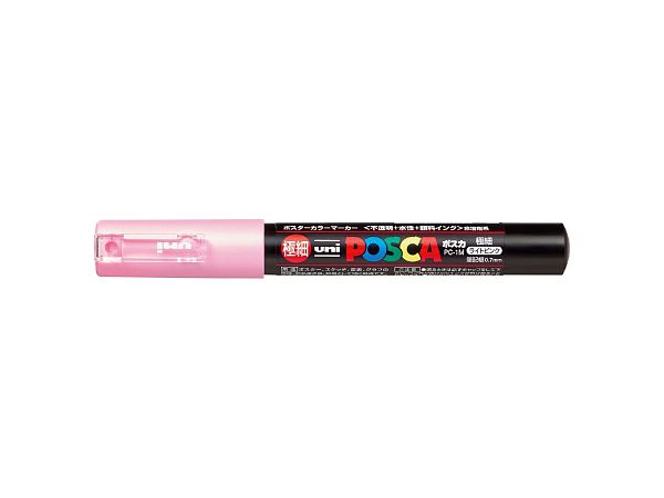 Aqueous Felt-Tip Pen Posca Natural Color Fine Light Pink
