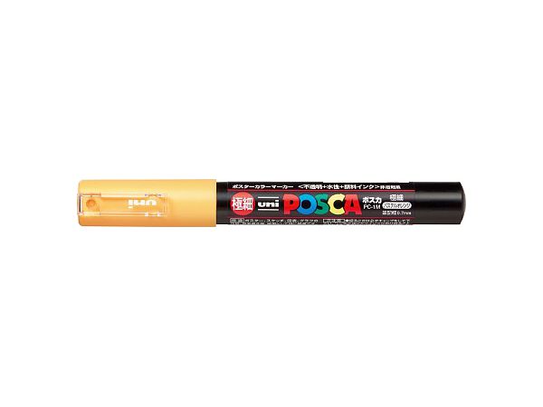 Aqueous Felt-Tip Pen Posca Natural Color Fine Pastel Orange