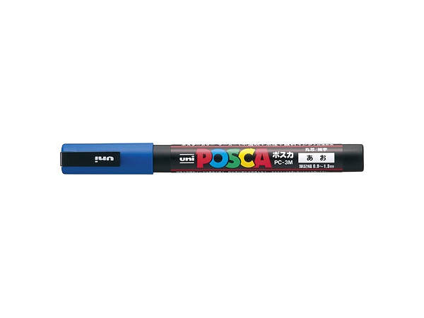 POSCA Fine Print Circle Blue
