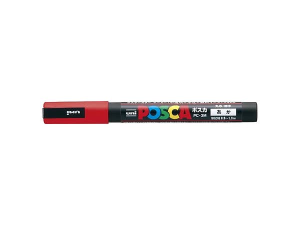 POSCA Fine Print Circle Red
