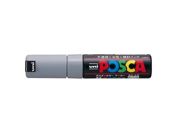 POSCA Bold Square Gray