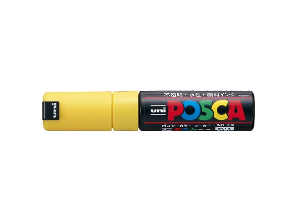 POSCA Bold Square Yellow
