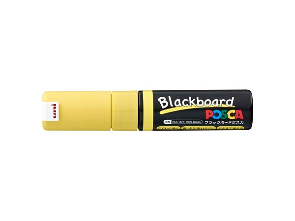 Blackboard POSCA Bold Square Yellow