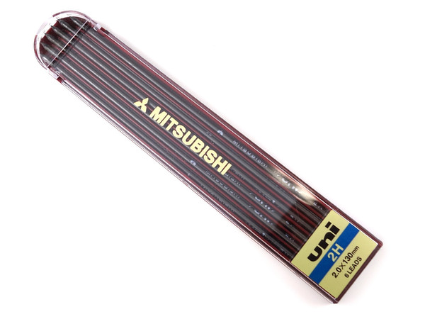 Uni Lead Holder Mechanical Pencil Refill 2.0mm 2H