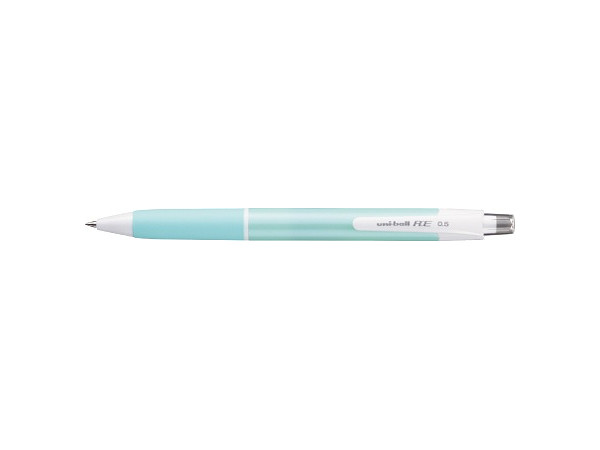 Uni-ball R:E Erasable Gel Ink Ballpoint Pen 0.5mm Mint Green (Off Black Ink)