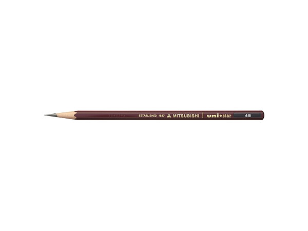 Mitsubishi Pencil Uni S 4B (1Box 12pcs)