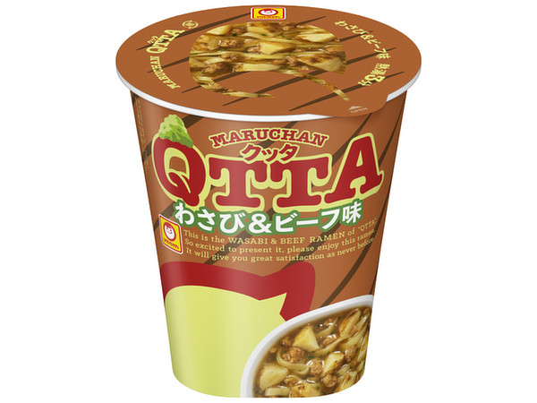 Maruchan Qtta Wasabi & Beef Taste Noodles (84g)