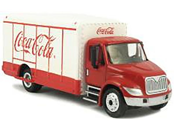Beverage Delivery Truck Coca-Cola Metal Body & Chassis