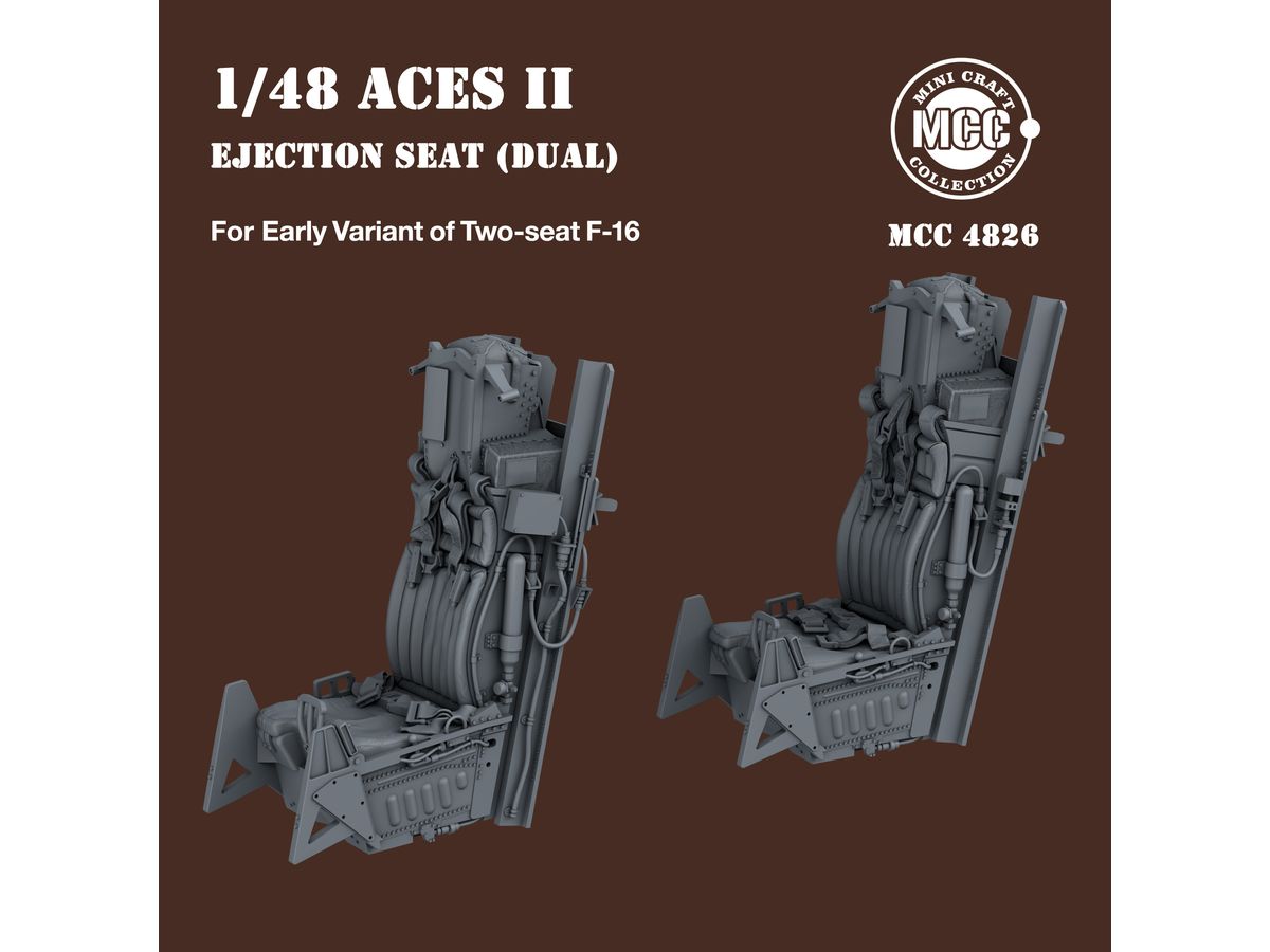 ACES II Ejection Seats for F-16 Two-seat Variant Early (2pcs)