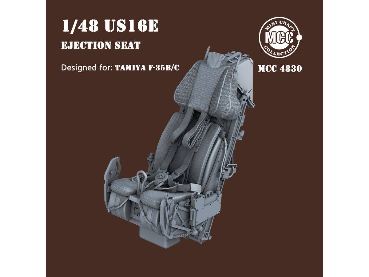 US16E Ejection Seat for F-35B/C (1 pc) for Tamiya