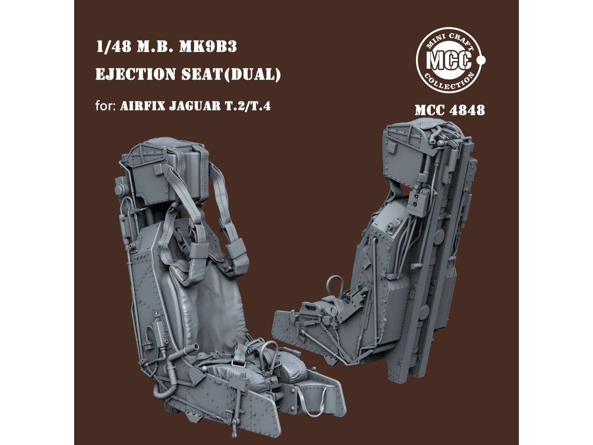M.B Mk9B3 Ejection seat (dual) for two seat Jaguar T.2/T.4 (2pcs)