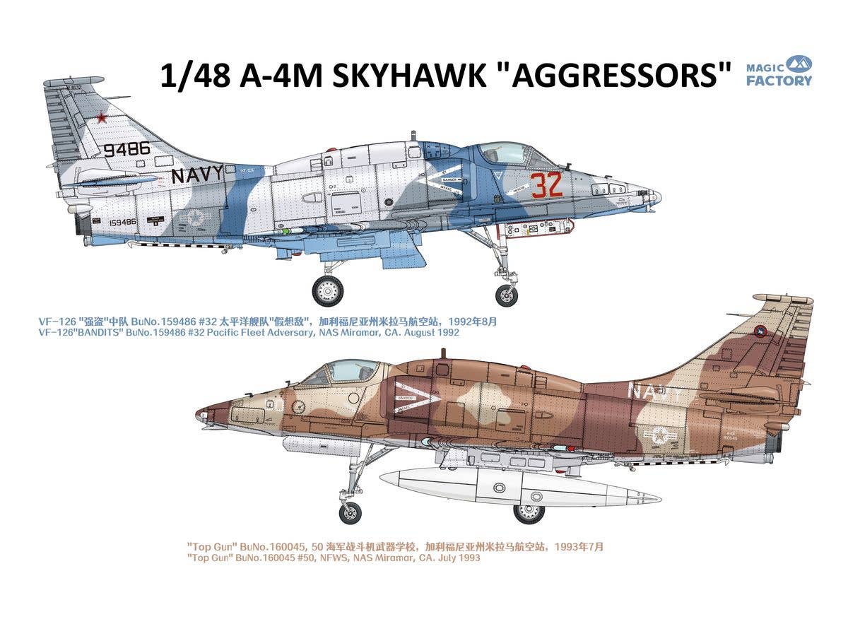 A-4M Skyhawk Aggressors