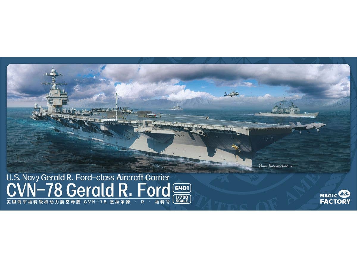 U.S. Navy Gerald R. Ford-class Aircraft Carrier- USS Gerald R. Ford CVN-78