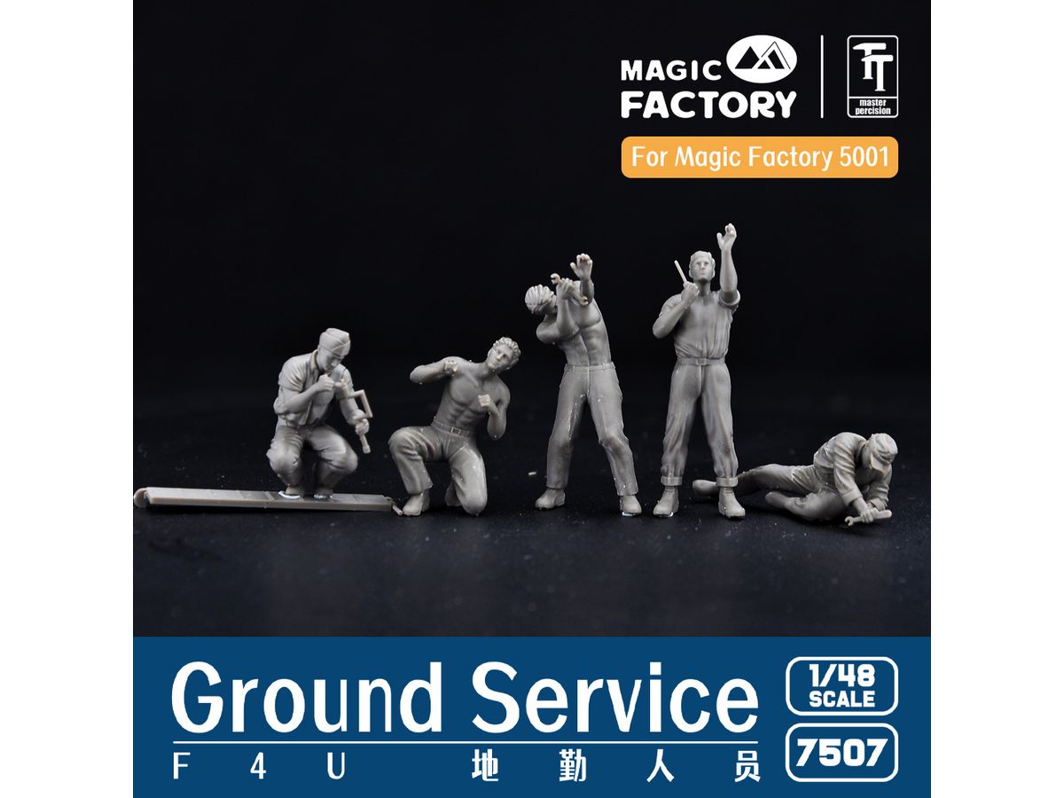 Ground Service Crew Set (3D printed)