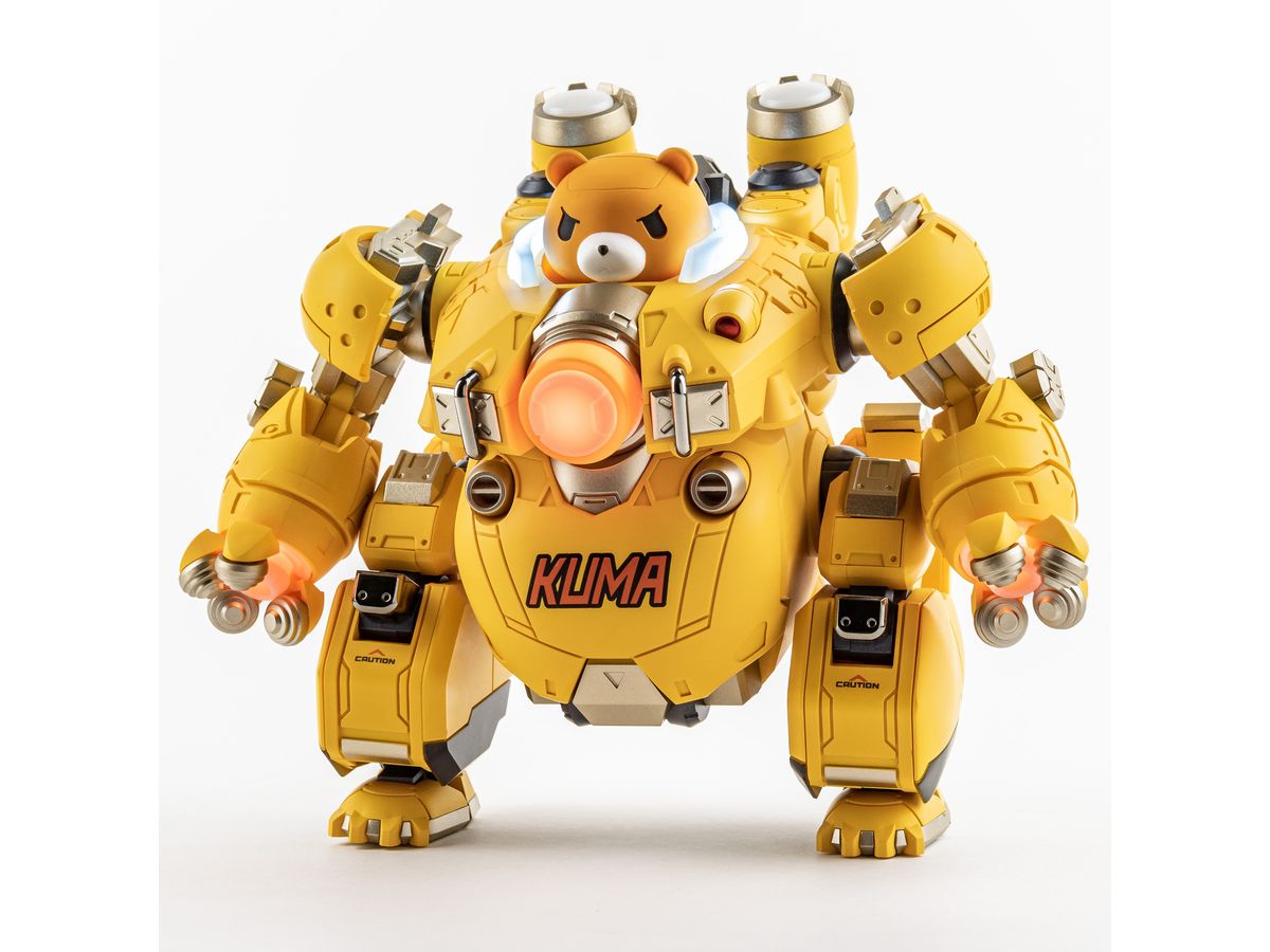 Super Mecha Champions Alpha Caramel (Yellow) Action Figure Speaker