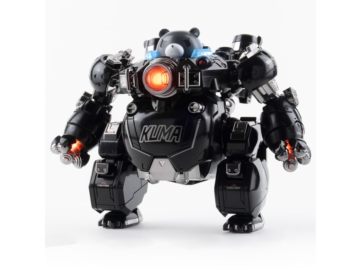 Super Mecha Champions Alpha Caramel (Black) Action Figure Speaker
