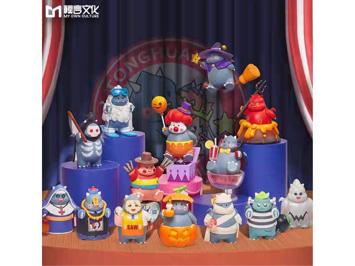 Chibi Monster Oolong Playground 1Box 12pcs (Reissue)