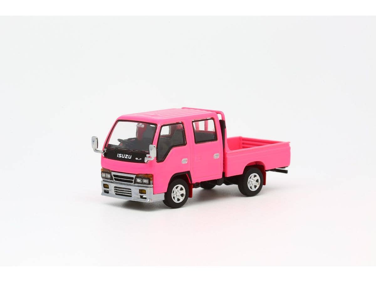 Isuzu Elf Double Cab Custom Version Pink Rhd