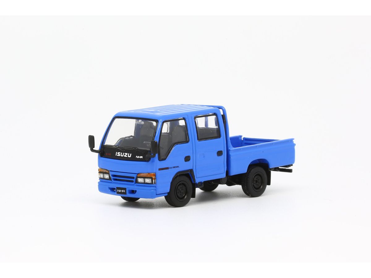 Isuzu Elf (Nhr) Double Cab Small Truck - Blue Lhd