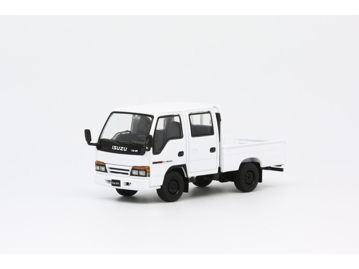 Isuzu Elf (Nhr) Double Cab Small Truck - White Lhd