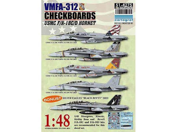 VMFA-312 F/A-18 C/D Hornet Checkerboard