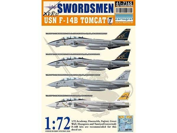 [61-7165] VF-32 Swordsmen USN F-14B Tomcat Collection #7