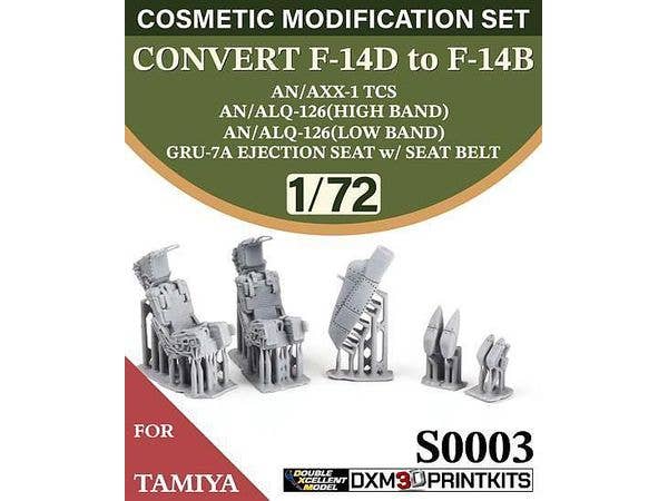 [S0003] F-14B Conversion set (Converting Tamiya F-14D to F-14B)