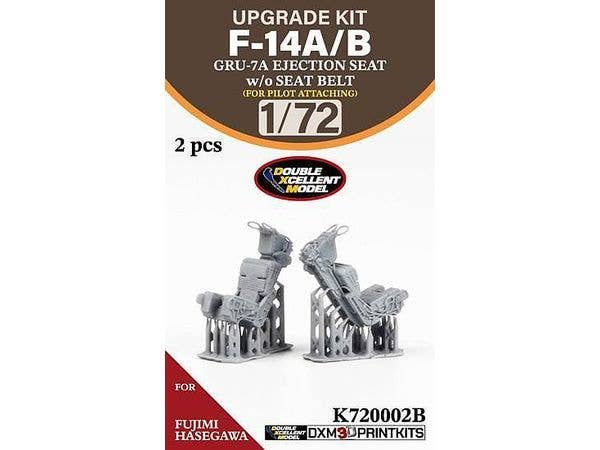 [K720002B] Upgrade Kit F-14A/B GRU-7A Ejection Seat w/o Seat Belt (for Pilot Attaching) (for Fujimi Hasegawa)