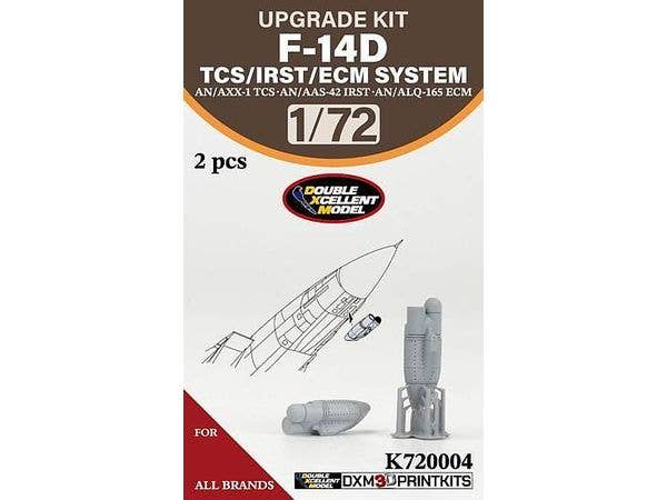 [K720004] Upgrade Kit F-14D TCS/IRST/ECM SYSTEM (2pcs)