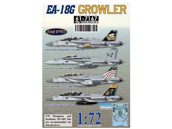 (61-7167)USN EA-18G Growler CAG Birds Collection (VAQ-131 / VAQ-138 / VAQ-139 / VAQ-140)