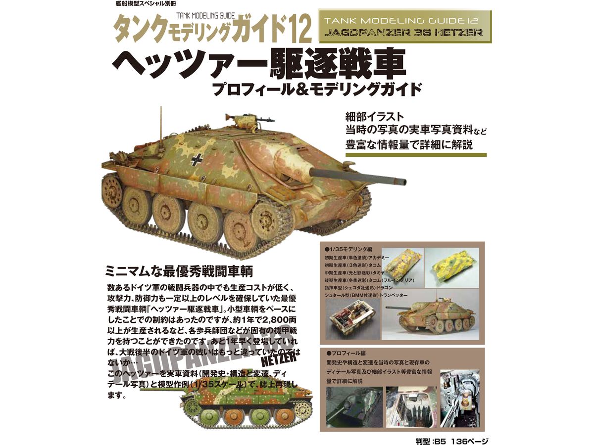 TANK MODELING GUIDE 12 Jagdpanzer 38 Hetzer Profile & Modeling Guide