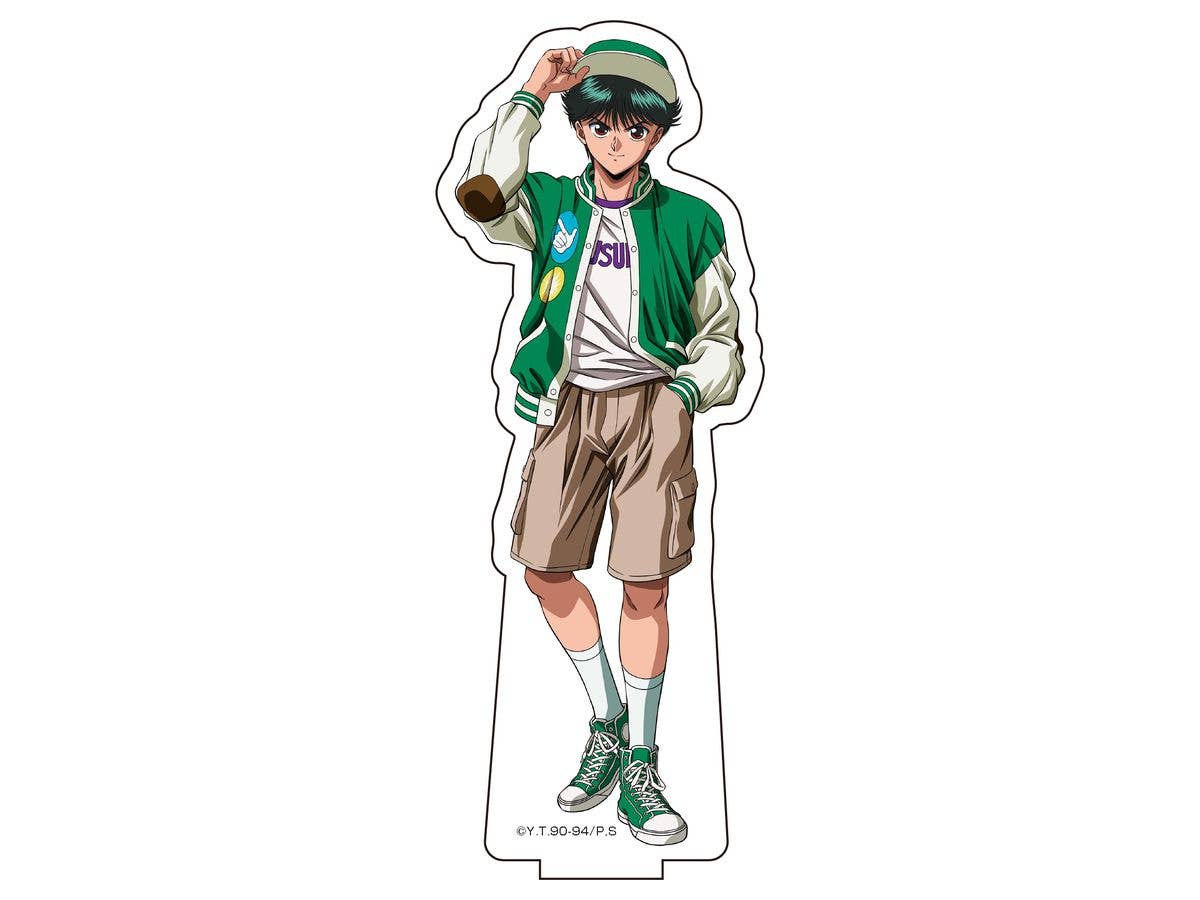 Yu Yu Hakusho: Newly Drawn Big Acrylic Stand [Street Fashion ver.] 1 Yusuke Urameshi