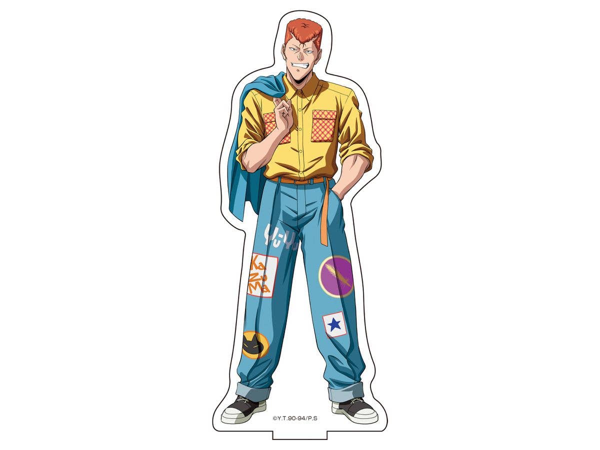 Yu Yu Hakusho: Newly Drawn Big Acrylic Stand [Street Fashion ver.] 2 Kazuma Kuwabara