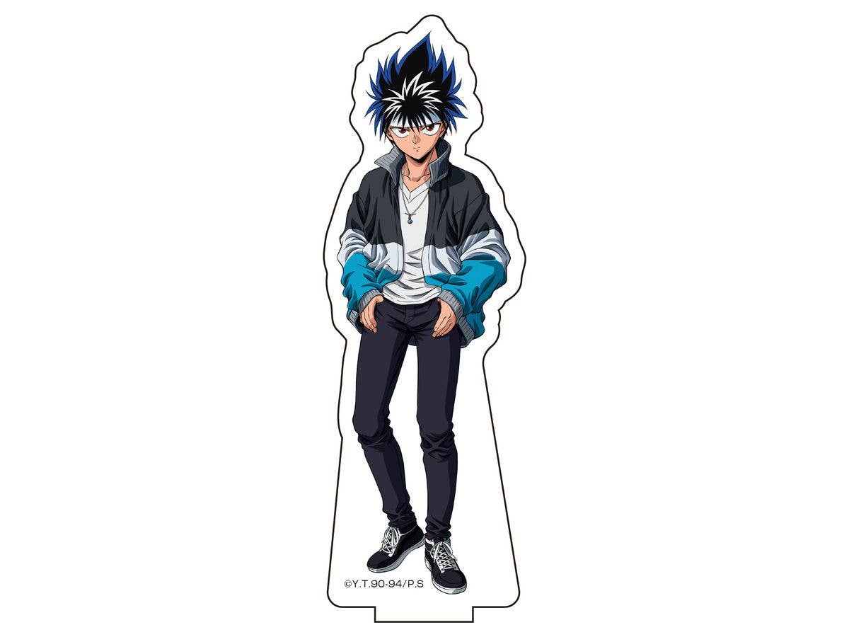 Yu Yu Hakusho: Newly Drawn Big Acrylic Stand [Street Fashion ver.] 4 Hiei