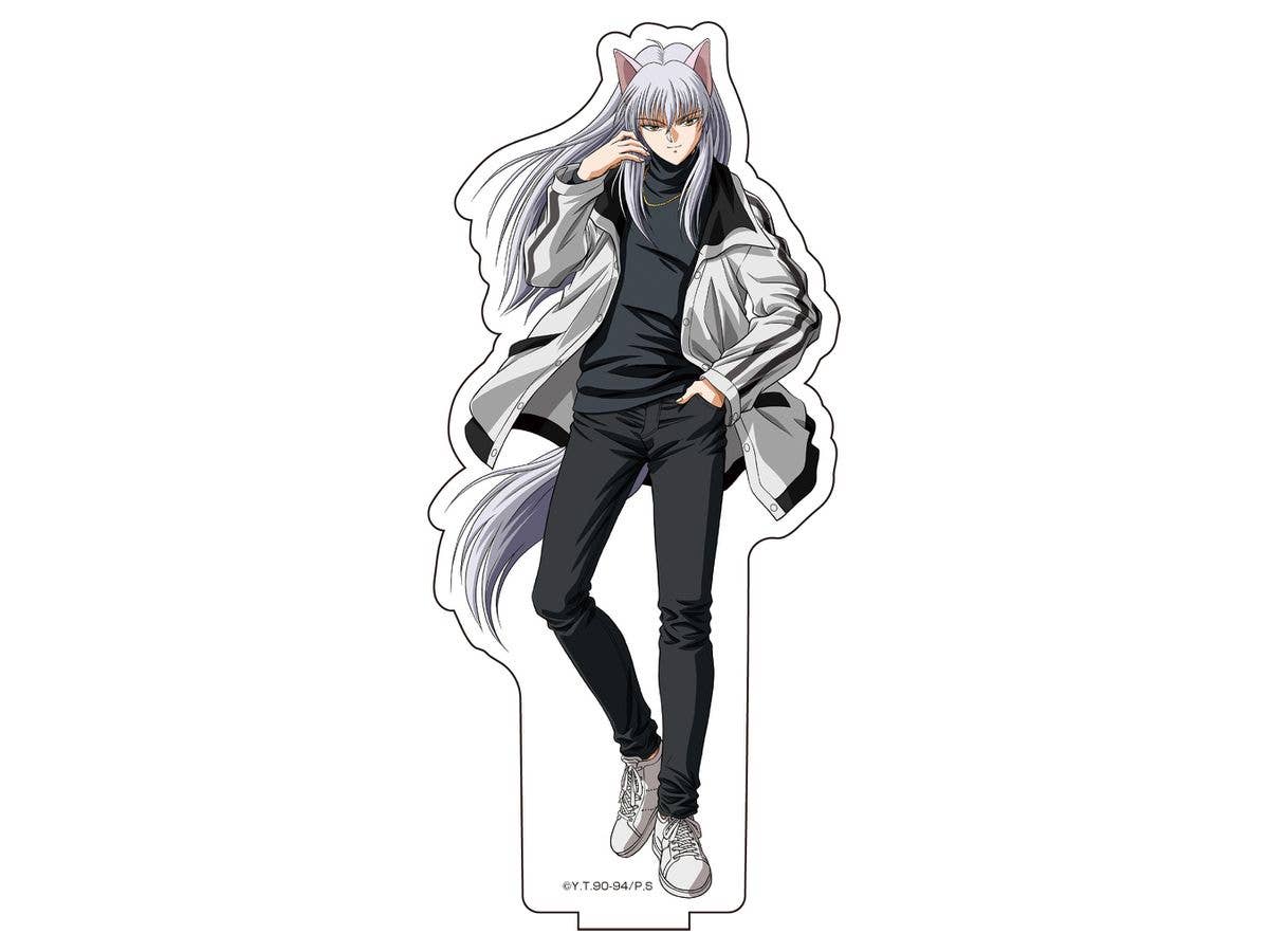 Yu Yu Hakusho: Newly Drawn Big Acrylic Stand [Street Fashion ver.] 5 Yoko Kurama