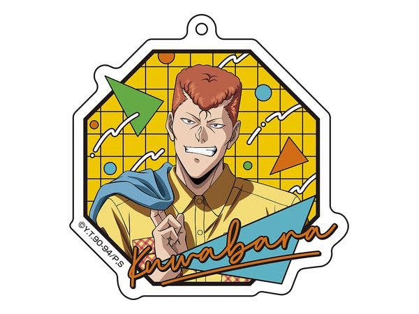 Yu Yu Hakusho: Newly Drawn Acrylic Keychain [Street Fashion ver.] 2 Kazuma Kuwabara