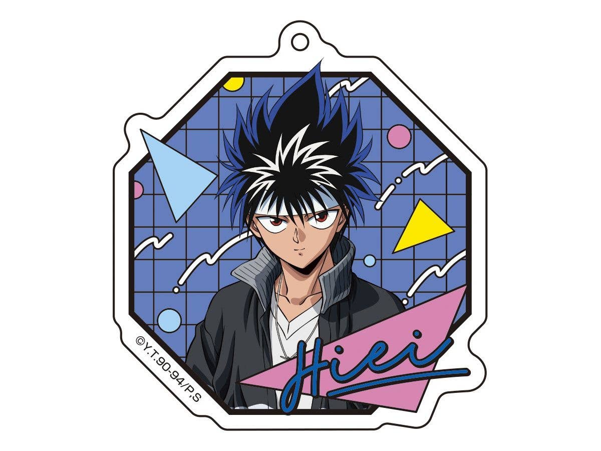 Yu Yu Hakusho: Newly Drawn Acrylic Keychain [Street Fashion ver.] 4 Hiei