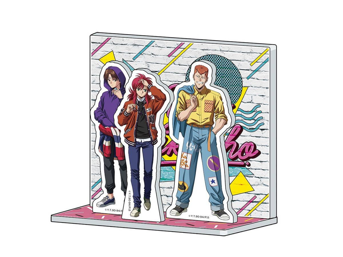 Yu Yu Hakusho: Newly Drawn Acrylic Diorama [Street Fashion ver.] B