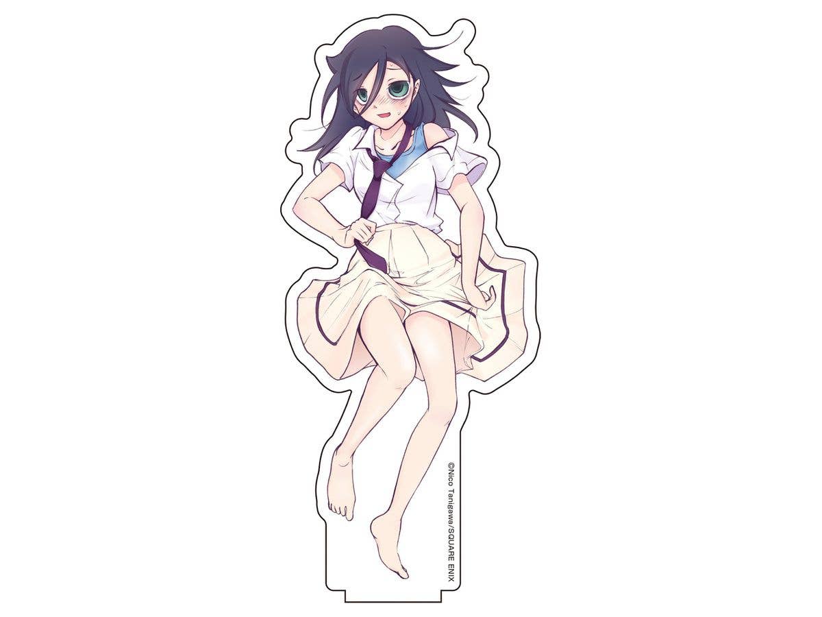 Wata Mote: Newly Drawn Big Acrylic Stand (Bed-sharing Ver.) 1 Tomoko Kuroki A